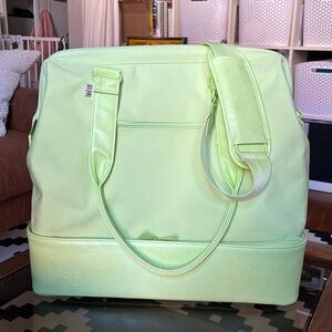 BEIS Mini Weekender Bag in Citron **Limited Edition**
